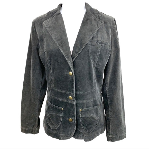 H&M Jackets & Blazers - H&M LOGG Olive Color Corduroy Blazer Jacket 10